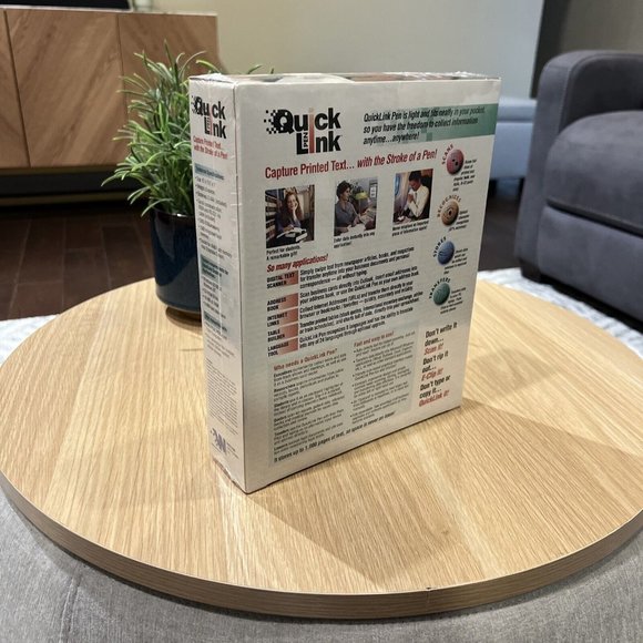 1999 WizCom QuickLink Pen Handheld Scanner Super Pen Brand New Sealed - Picture 4 of 11